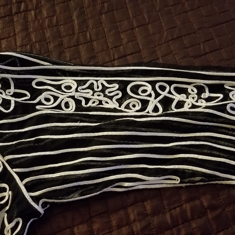 Embroided sheer Top - Picture 3 of 4
